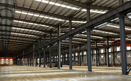 白银重型钢结构可用于大跨度工业厂房、大型仓库的建造!